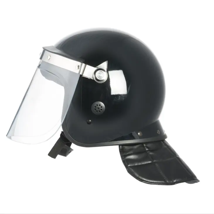 Регулируемый спортивный защитный шлем черный PE материал с козырьком