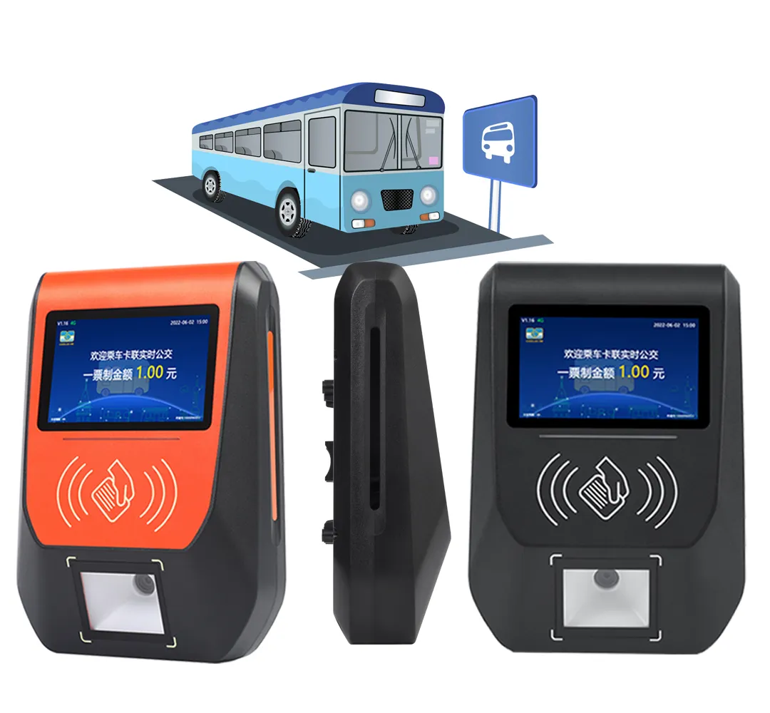 Programmabile bus card reader con scanner di Codici A Barre per Smart biglietteria e di controllo di accesso