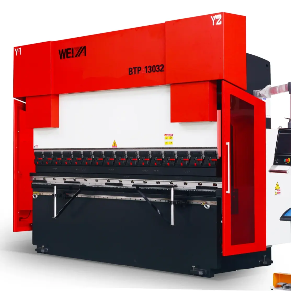 WEIYA CNC 4 Axis CNC Steel Bending Machine Metal Sheet Folding Bending Hydraulic CNC Press Brake WC67k Series