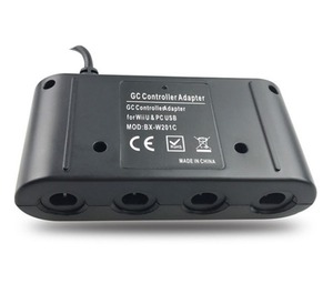 4 en 1 4-Adaptador convertidor Puerto interruptor de Nintendo para Wii U/pc/gamecube controlador Gamepad Venta caliente Adaptador convertidor - Product Image 3