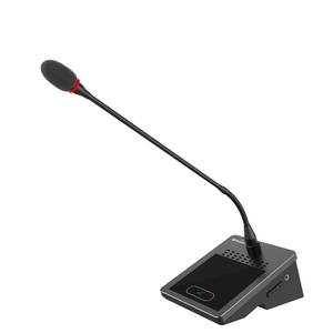 Сетевая Конференц-система настольный стол DSP проводной Dante Ip микрофонный микрофон - Product Image 1