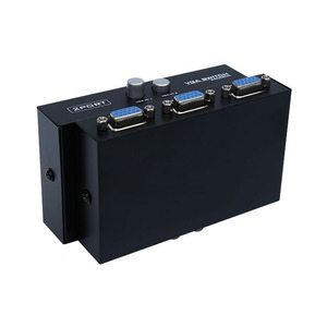 <strong>2</strong> in <strong>1</strong> Out <strong>VGA</strong>/SVGA Manual Sharing Selector Switch Switcher Box for LCD - Product Image 4