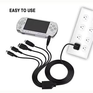 สายชาร์จมัลติฟังก์ชั่น5ใน1สำหรับ Wii u/ ใหม่3dsxl/3DS ใหม่ /nds lite/psp คอนโซลพาวเวอร์ซัพพลายข้อมูลสาย - Product Image 6