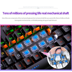 New Upgrade Multi-<strong>function</strong> Knob Version Professional K100 Gaming Mechanical <strong>Keyboard</strong> <strong>Computer</strong> Multimedia Keys <strong>Keyboard</strong>