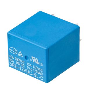 รีเลย์ PCB อัตโนมัติ DC 12V 5ขา SRU-12VDC-SL-C ไฟฟ้าขนาดเล็ก250VAC 10A เครื่องใช้ไฟฟ้าในครัวเรือนทั่วไปติด1NO 1NC PCB - Product Image 2