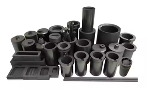 R Best Quality 1-5Kg 5Kg Graphite <strong>Crucible</strong> Graphite <strong>Single</strong> Ring <strong>Crucible</strong> for Melting Metal - Product Image 2