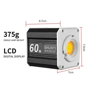 โรงงานโดยตรง 65W C0B ไฟ LED แบบพกพาใช้งานมือถือใช้แบตเตอรี่ - Product Image 3