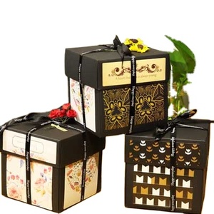 OMTバースデートライアングルポップアップ爆弾MystreyCajas Sorpresa Explosion Mystery Suprising Gift Album Package Box for Sale - Product Image 1