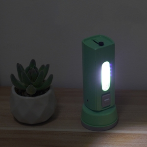 หลอดไฟ ABS แบบชาร์จไฟได้สำหรับใช้ไฟแฟลชกลางแจ้งหลอดไฟ LED ชาร์จไฟได้ทำจาก USB ระยะไกลทนทาน - Product Image 3