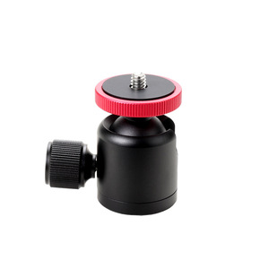 YEAH 360度パン90度チルトミニボールヘッド、1/4インチネジ付き一脚三脚マウント、カメラ、デジタル一眼レフ、Gopro、ライトスタンド用 - Product Image 1