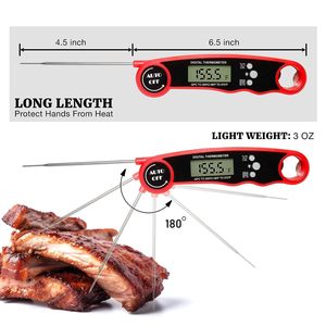 Waterproof Digital Food <strong>Thermometer</strong> AUTO OFF 572 F High Temperature Meter MAX/MIN <strong>Memory</strong> <strong>Thermometer</strong> for Cooking - Product Image 3