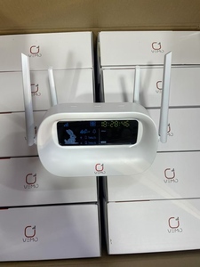 เราเตอร์ CPE 4G LTE คุณภาพสูงขายส่ง150Mbps Wi-Fi 4G เราเตอร์ WiFi เคลื่อนที่พร้อมช่องใส่ซิมการ์ดจอแสดงผล LCD