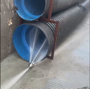 遥控180巴喷水器115LPM管道清洗机下水道排水管疏浚泵压力清洗机 - Product Image 6