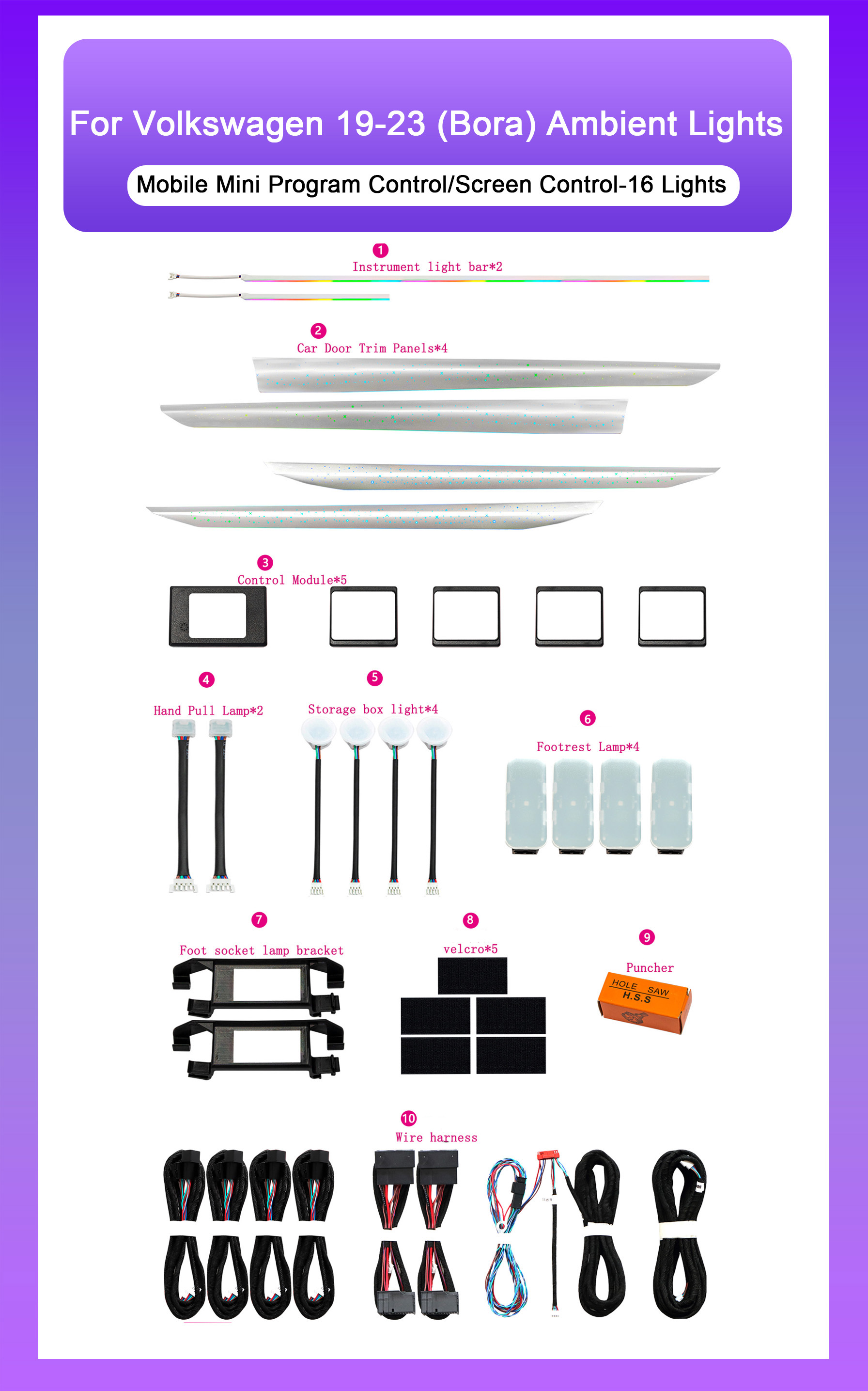 16-in-1 Starry Sky Style