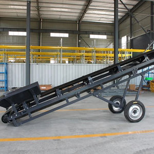 Taşınabilir bant konveyör mobil istifleyici 6 metre uzun konveyör kazık makinesi - Product Image 3