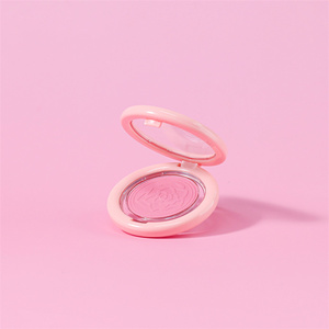 定制Logo粉哑光脸颊色调自有品牌化妆心形腮红 - Product Image 2