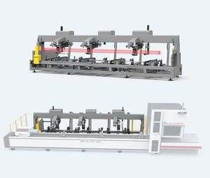JQ M3 2KW 3KW Automatic <strong>Loading</strong> and <strong>Unloading</strong> Metal Pip Tube Laser Cutting Machine - Product Image 4