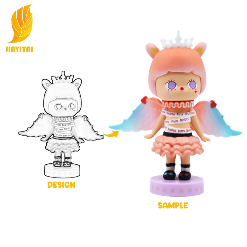 2024 사용자 정의 액션 피규어 장난감 3D PVC 피규어 아트 귀여운 미니어처 인형 소년과 소녀를위한 어린이 장난감