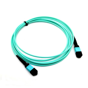 OEM ODM MPO/<strong>MTP</strong> Optical Fiber Patchcord 3M 8Core 12core 24core PVC LSZH SM 9/125um G.652DMM <strong>Trunk</strong> Cable fiber optic patchcord - Product Image 3