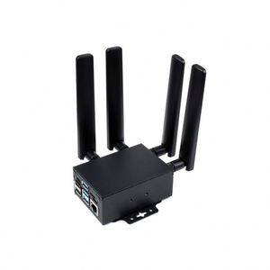 RM520N-GL 5G HAT für <span class=keywords><strong>Raspberry</strong></span> <span class=keywords><strong>Pi</strong></span> mit Gehäuse, Quad-Antennen LTE-A, Global Band, GNSS-Position ierung, Unterstützung 3GPP 16 4G/3G