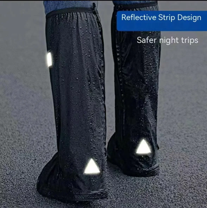 Reusable Anti-slip Shoes <strong>Cover</strong> Motorcycle Outdoor PVC Waterproof Non-Slip Shoe <strong>Cover</strong> Adult Thick <strong>Rain</strong>-Proof Boot <strong>Cover</strong> - Product Image 5