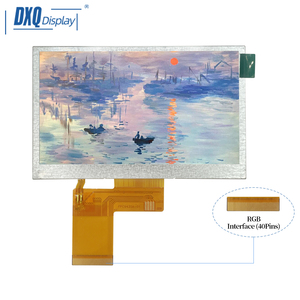Schermo personalizzato con Display TFT da 4.3 pollici modulo LCD 800*480 IPS RGB TFT schermo LCD da 4.3 pollici TFT MCU 80 & 80 SPI interfaccia