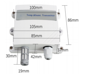 Salida en línea 4-20mA RS485 Sensor de transmisor de temperatura y humedad Termómetro digital para exteriores para el hogar Soporte ODM personalizado