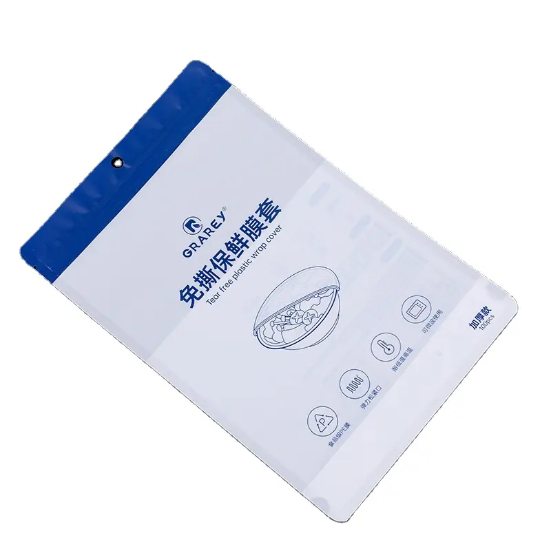 Custom sanitary can be re-closed lower price manufacturer direct sales of plastic zipper bags for plastic wrap bag packaging