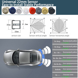 Durable Plastic LED Parking <strong>Sensor</strong> Kit New Condition Radar Backup Monitor Detector <strong>System</strong> with Backlight <strong>Display</strong> Car Parktronic - Product Image 5