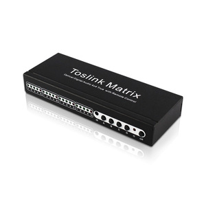 OEM Matrix 4x4 HDMI Matrix switch Splitter con audio óptico Toslink HDR ARC HDMI 4 en 4 salidas