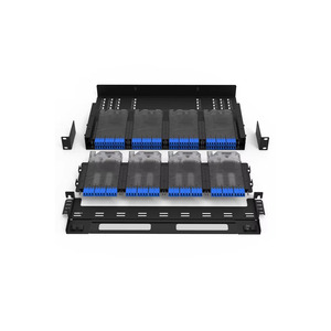 19 Inch Rack Mount 1U MTP-LC 12F Splice Cassettes 144 Core MPO Fiber Optic <strong>Patch</strong> <strong>Panel</strong> for WiFi &amp; TCP <strong>Networks</strong>