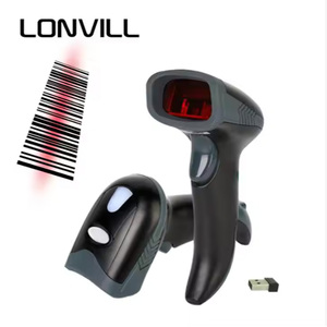 LONVILL ручной инвентарный сканер для продажи, беспроводной сканер штрих-кодов 2d с PS2 USB RS232 - Product Image 1