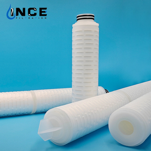 Manufacturer 0.22 Micron 0.45 Um <strong>10</strong> Inch Membrane Industrial Micro Filter Cartridge for Wine and Beer Final Filtration - Product Image 4