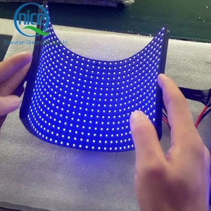 Pixel pitch 2mm Soft LED Module modulo pannello LED flessibile P2 Indoor soft flessibile curvo led painel video board display screen - Product Image 3