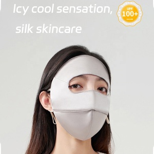 Summer UV Protection Double-layered Silk <strong>Mask</strong> Half/Full Face Bike <strong>Mask</strong> Colorful With Adjustable Nose Strap Bike <strong>Mask</strong> - Product Image 5