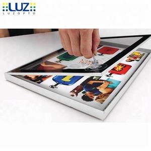 Led chiếu sáng Slim Magnetic quảng cáo ánh sáng hộp hình chữ nhật hình ảnh khung - Product Image 1