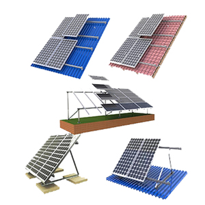 电网混合动力1kw 2kw 5 kw太阳能系统10kw离网模块房屋太阳能光伏屋顶安装在一个系统中 - Product Image 5