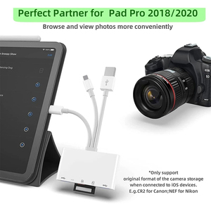 通用串行总线适配器5合1 C型安卓IOS闪存驱动器标清/tf卡读卡器适配器适用于苹果平板电脑笔记本电脑小米三星 - Product Image 5