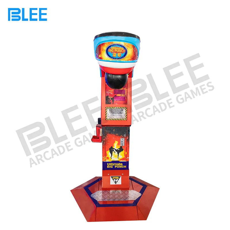 Punch Machine da boxe per allenamento di divertimento arcade a gettoni che vende macchine per giochi di perforazione di grandi dimensioni in vendita
