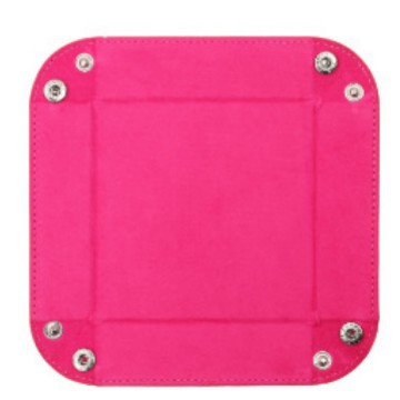 Tela de terciopelo cuadrada grande-rosa roja-2222cm