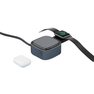 3 in <strong>1</strong> Wireless Charging Station Exclusively for <strong>Apple</strong> Devices Iphone,iwatch and airpods 15W Cube Fast Wireless Charger - Product Image 2