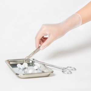 100 pièces/boîte gants en PVC étanche examen médical écran tactile clair sans poudre 3mil gants en vinyle jetables pour l'hôpital - Product Image 1