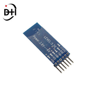 Módulo transceptor RF de 4 pines serie inalámbrico, módulo BT de comunicación integrado esclavo maestro