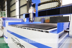 济南TechPro 3d数控刳刨机6090 1212数控铣床爱好木材雕刻机用于中密度纤维板软金属