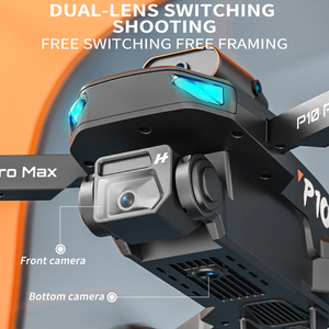 Yüksek kaliteli P10 8K katlanabilir Drone FPV çift HD kamera ESC WIFI engel kaçınma Quadcopter çocuk Drones - Product Image 5