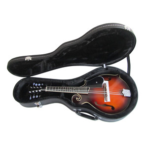 Mandolino per chitarra a 8 corde tipo F mandolino per strumento musicale tibetano occidentale con strumento a corda con custodia in pelle - Product Image 6