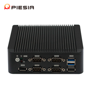 Thin Client Mini PC 2 LAN J4125 pfsense Server Router Win10 ioT Gateway RS485 4G SIM Linux Lüfter loser Industrie computer - Product Image 5