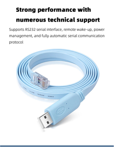 สายเคเบิลยูเอสบีเป็น RJ45สายเคเบิลคอนโซลเหมาะสำหรับสายสวิตช์ควบคุมการกำหนดค่า Cisc0 H3C - Product Image 4