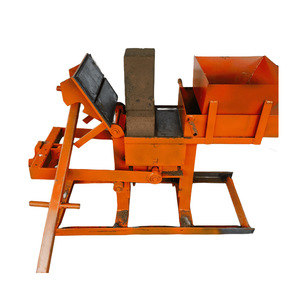 Mini máquina de fabricación de ladrillos de tierra de prensa manual, máquina Manual de ladrillos de enclavamiento de suelo de arcilla para construir casas - Product Image 1
