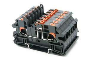 CE 1000V 32A Sn Plated Copper Alloy Push-in Screw <strong>Spring</strong> Cage <strong>Connection</strong> <strong>Terminal</strong> <strong>Block</strong> - Product Image 5